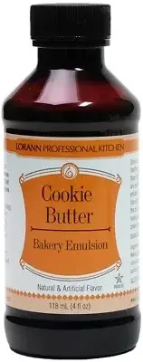 LorAnn Bakery Emulsions Natural & Artificial Flavor 4oz-Cookie Butter 0806-0776