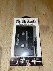 PrimeAudio Cassette Adapter- Connect to Your Car Stereo Brand NEW