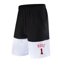 在飛比找Yahoo!奇摩拍賣優惠-🔥飆風玫瑰Derrick Rose羅斯運動籃球短褲🔥NBA球