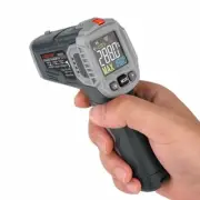 Infrared Thermometer Digital Laser Temperature Meter Pyrometer Hygrometer Alarm