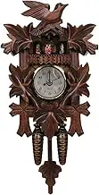 iplusmile Hanging Wall Clock Design for Home Decor Silent Sweep Movement Stylish Photo Prop for Bedroom Office Battery Not Included