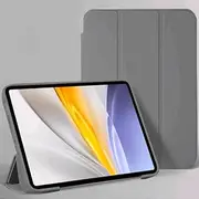 Jarttarn Case Compatible with VIVO Pad SE 2025 (12.3 inch) Slim Magnetic Smart PU Leather Tri-Folding Stand Tablet Cover for VIVO Pad SE 12.3'' (Dark Gray)