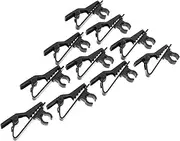 NOLITOY 10pcs Durable Lavalier Microphone Clips Mic Tie Clips for Secure Attachment for Recording Live Streaming and