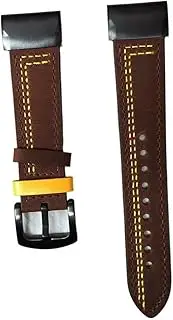 [EKSIL] For Garmin Fenix 6 Pro Wristband Quick Fit 26mm 22mm Leather Watch Band Strap For Fenix 6X pro Correa