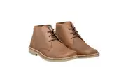 Roamers Mens Waxy Leather Fulfit Desert Boots (Brown) - UTDF228