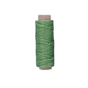 Light Green] Premium Waxed Polyester Thread for Leather Crafting, 1mm x 164ft, D