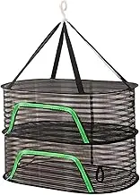 Mesh Drying Rack Clothing - Fish Dehydrating Net, Seafood Drying Net | Lay Flat Drying Rack, Fruit Drying Rack Hangable, Folding Drying Rack Mesh Drying Net for Drying Fruit, Vegetable, Meat