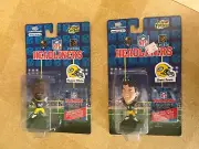 1997 CORINTHIAN HEADLINERS ~ BRETT FAVRE & REGGIE WHITE ~ GREEN BAY PACKERS NEW