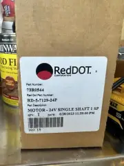 Blower Motor 24v for Red Dot R-6160 Units. PN 73R0544. RD-5-7129-24P