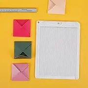 Paper Trimmer Scoring Board, Lightweight Card Making Supplies, Portable Craft Paper Cutter, Practical Scoreboard for Cover of Book, Make Envelopes, Cards, Gift Box and Photo