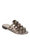 Balenciaga Giant Palladium Studded Sandal Size 35 $795.00