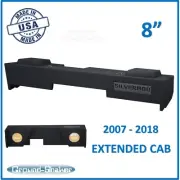 Chevy Silverado Double Cab 2009 8" Dual Sub Box Subwoofer Enclosure