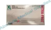 *100-Gloves* Micro-Touch Nitra-Free Powder-Free Nitrile X-Large 6034514