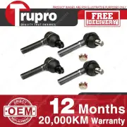 4 Pcs Trupro Outer Inner Tie Rod Ends for MAZDA 1500 SEDAN LUCE 1965-68