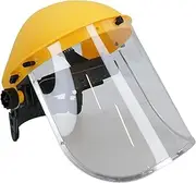 Safety Face Shield Mask Flip Visor Clear Protector Eye Protection TE212