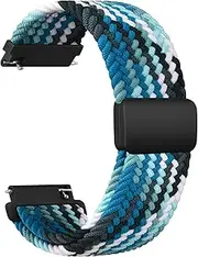 [VANCLE] Replacement Band for Garmin Vivoactive 4 Watch Bands/Garmin Forerunner 255/265 / Forerunner 935/945 Bands, Nylon Sports Loop Strap Wristbands for Garmin Forerunner Smartwatch Women Men