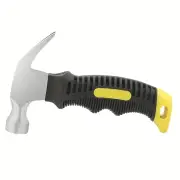 Mini Ramshorn Hammer Carbon Steel 160mm Lightweight Ergonomic Handle Multifunctional Portable Carpentry Window Breaking