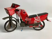 Coca Cola Merchandise Soft Drink Can Art Motorcycle Supercross Road Bike Decor