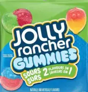 Jolly Rancher 2 IN 1 Gummies Sours 2 Pounds Bulk Gummy Candy FREE SHIP 48 STATES