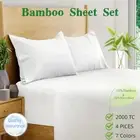 EcoSilk Bamboo Sheets Full 4PC | Breathable Cooling System | UltraSoft