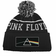 Pink Floyd Knitted Woven Patch POM POM BEANIE Warm Winter Hat Man Cave Gift