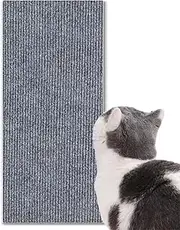 Wall-Mountable Self-Adhesive Cat Scratching Mat Durable Customizable Scratch Protection for Carpets, Sofas, Furniture, and Walls Easy to Cut Install