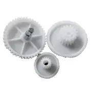 3pcs Household Meat Grinder Plastic Gears Replacement S/m/l Gear For Household Meat Grinder Repair