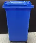 New Blue 30Litre Toy Storage Wheelie Bin