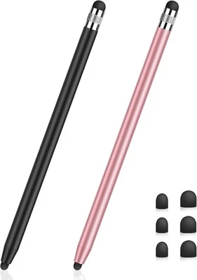 2 x Universal Stylus Pen for Touch Screens – Tablet Pen Capacitive