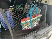 Rear Trunk Envelope Style Mesh Organizer Cargo Net for TOYOTA SIENNA 2021-2025
