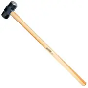 URREA Sledge Hammer Hickory Handle Striking Hand Tool 16 lbs Steel Octagonal