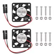 Raspberry Pi Fan, 2pc Cooling Fan,Separating Interface, 3.3V/5V