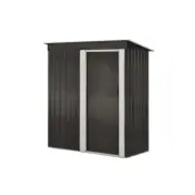 Garden Shed 1.62x0.86M Workshop Cabin Metal House