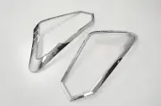 Chrome Head Light Garnish Armor Cover for ISUZU D-Max 2017-20 (for: Isuzu)