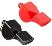 StonKraft Cox 50 Sports and Training Pea-Less Whistles-Used by Professionals (Assorted Colour) (Pack of 2)