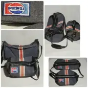 Vintage Pepsi Carry bag and Make up Bag 1980's