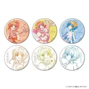 Cardcaptor Sakura Clear Button Badge Complete Box All 6 Types Japan Anime