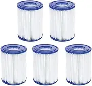 Swimming Pool Filter Cartridge 104 * 52 * 134, Compatible for BESTWAY II 58383 58386 58094 Filter Pump(5Pcs)