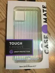 Case-Mate Tough Groove Case for Apple iPhone 11 Pro Max 6.5" inch Iridescent