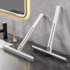 Foldable Washing Wiper Shower Squeegee Floor Window Glass Cleaning Tool