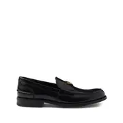 [Prada] Prada Leather Loafers 7 US BLACK