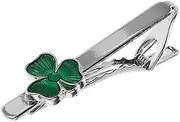 [COLLBATH] Men's Festival Tie Clip Irish Clip Suit Accessories for Men Stylish Tie Pins for Banquets