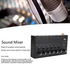 Compact Mini Stereo Line Mixer For Small Clubs Bar Sound Mixers GO