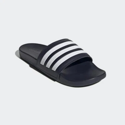 Adidas Adilette Cushioned Comfort Slides - Legend Ink / Cloud White (GZ5892)