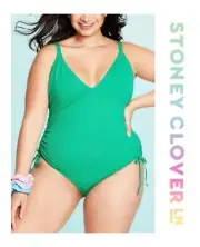Stoney Clover Lane x Target Green One Piece Swimsuit Size 20W