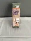 Beauty Guru Natural Eyelash Enhance Serum Castor Oil Brush Applicator .27oz