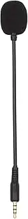 Gooseneck Microphone Direct Plug Microphone Condenser Mic Replacement Speech Portable Sensitive Studio Interview Goose Neck Full Directional Practical Plug&Play 3.5mm for Laptop PC Desktop Computer