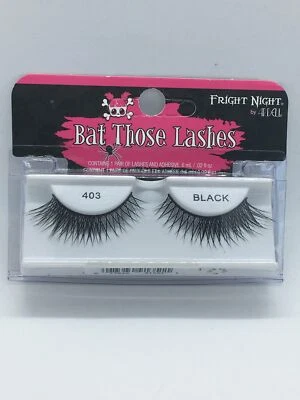 Ardell Fright Night Bat Those Lashes 403 Black EyeLashes EyeLash 1 Pair