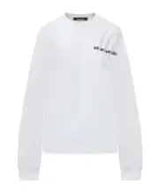 Dsquared2 D2 Goth Cool Crewneck Sweatshirt M White
