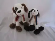 Wholesale Lot 2 Russ Berrie Posable Dog 2 colors NEW